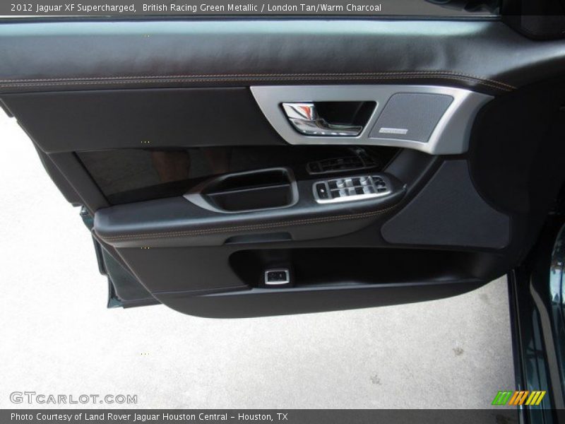 British Racing Green Metallic / London Tan/Warm Charcoal 2012 Jaguar XF Supercharged