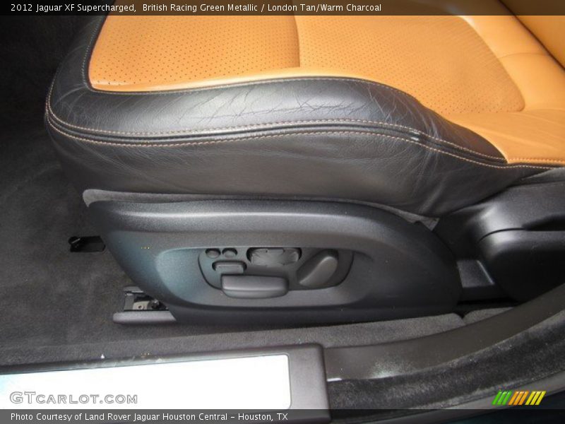 British Racing Green Metallic / London Tan/Warm Charcoal 2012 Jaguar XF Supercharged