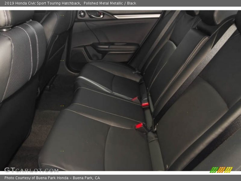 Polished Metal Metallic / Black 2019 Honda Civic Sport Touring Hatchback
