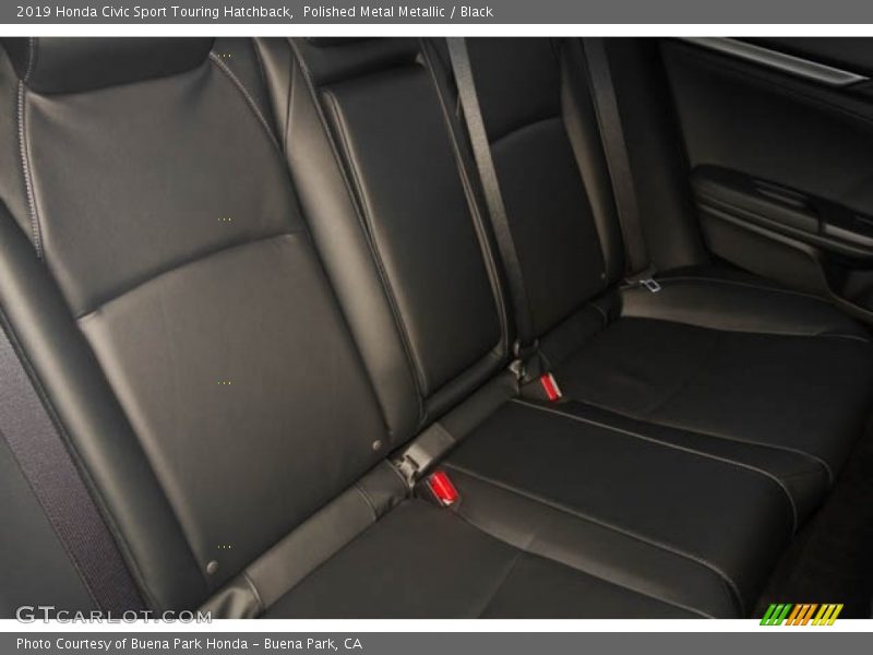 Polished Metal Metallic / Black 2019 Honda Civic Sport Touring Hatchback