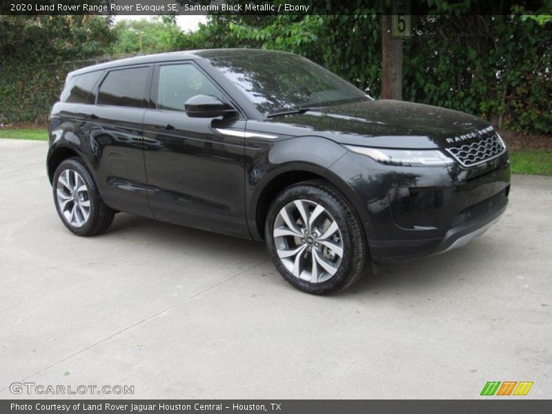  2020 Range Rover Evoque SE Santorini Black Metallic