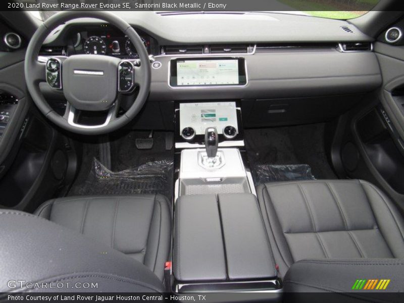 Dashboard of 2020 Range Rover Evoque SE