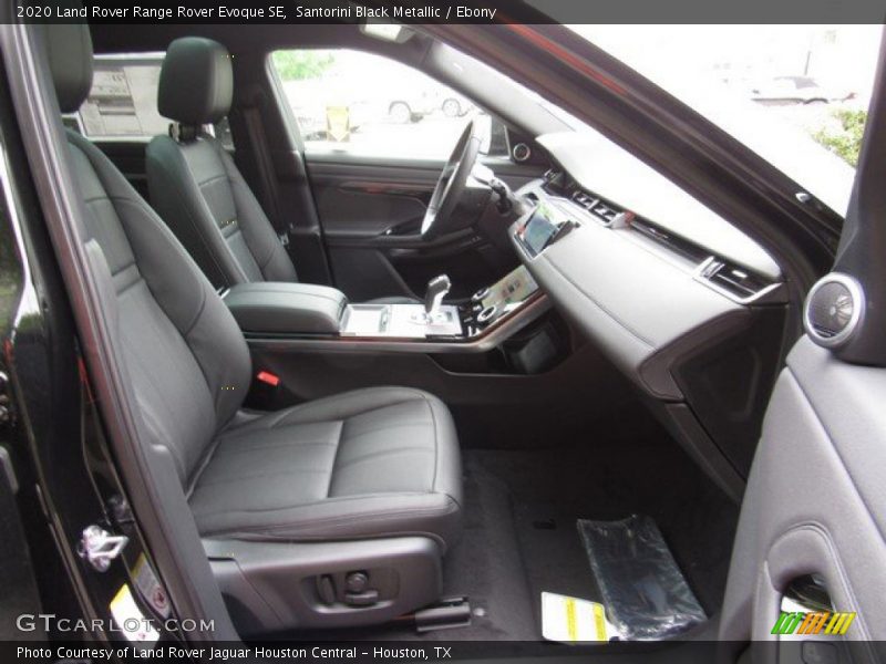 Front Seat of 2020 Range Rover Evoque SE