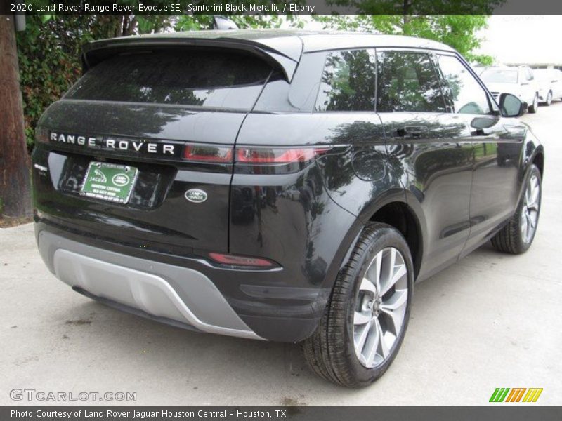 Santorini Black Metallic / Ebony 2020 Land Rover Range Rover Evoque SE