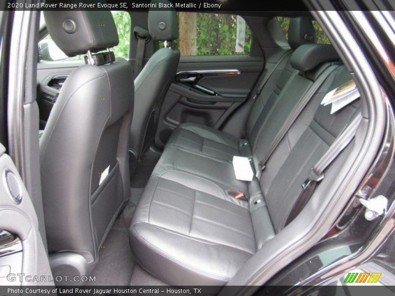 Rear Seat of 2020 Range Rover Evoque SE