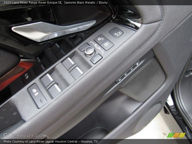 Controls of 2020 Range Rover Evoque SE