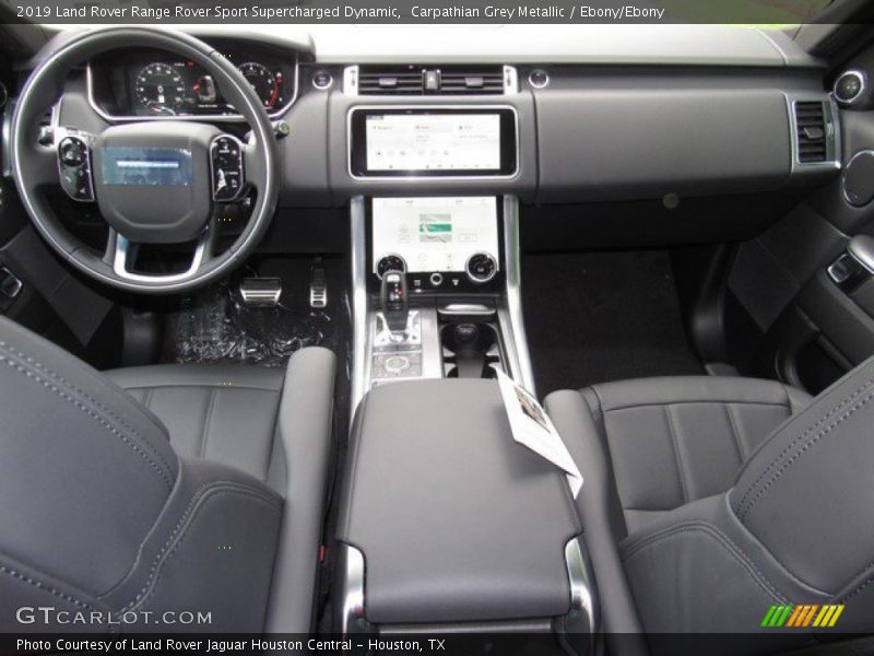 Carpathian Grey Metallic / Ebony/Ebony 2019 Land Rover Range Rover Sport Supercharged Dynamic
