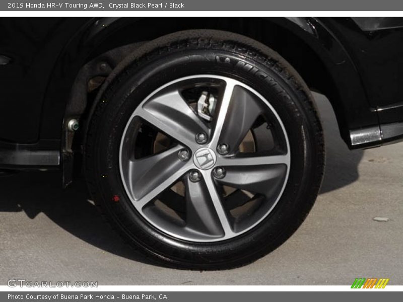 Crystal Black Pearl / Black 2019 Honda HR-V Touring AWD