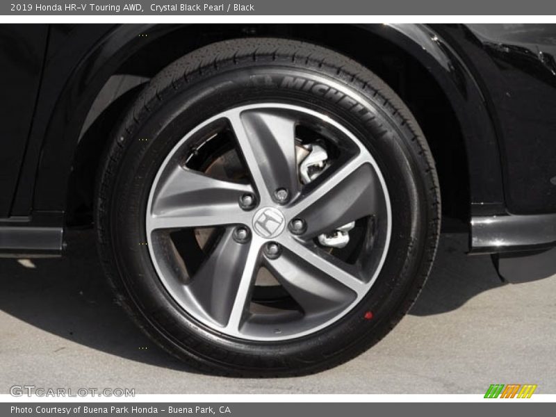 Crystal Black Pearl / Black 2019 Honda HR-V Touring AWD