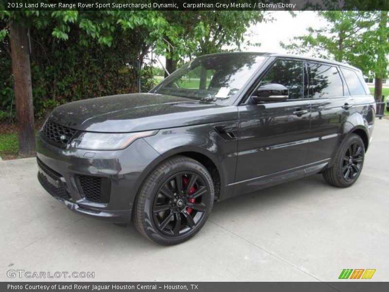 Carpathian Grey Metallic / Ebony/Ebony 2019 Land Rover Range Rover Sport Supercharged Dynamic