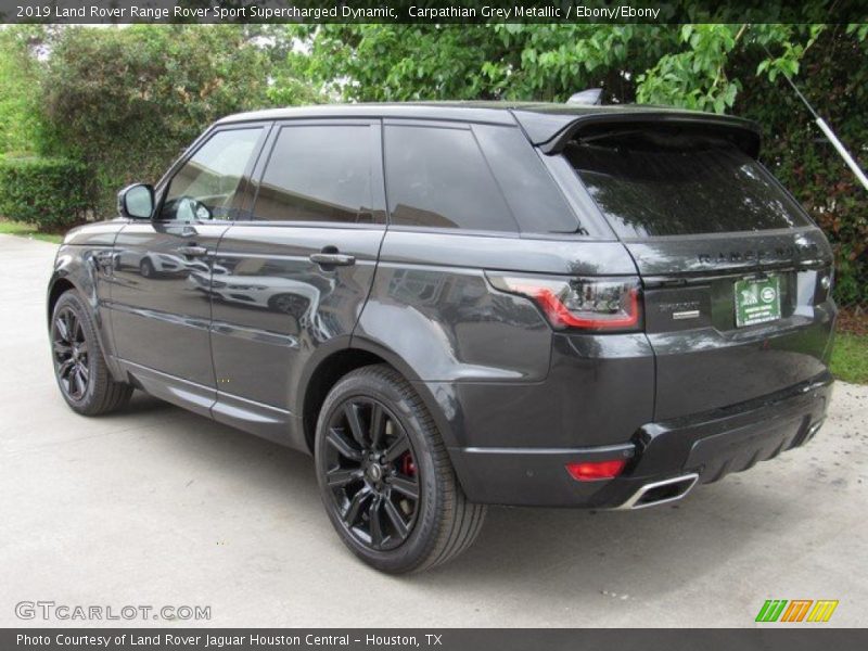 Carpathian Grey Metallic / Ebony/Ebony 2019 Land Rover Range Rover Sport Supercharged Dynamic