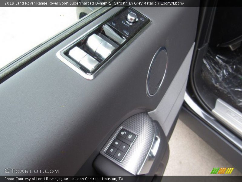 Carpathian Grey Metallic / Ebony/Ebony 2019 Land Rover Range Rover Sport Supercharged Dynamic