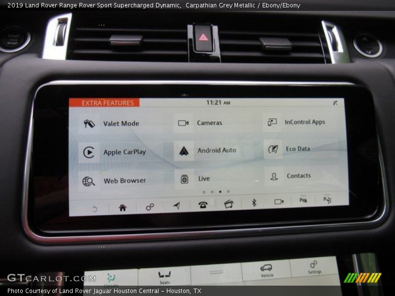 Carpathian Grey Metallic / Ebony/Ebony 2019 Land Rover Range Rover Sport Supercharged Dynamic