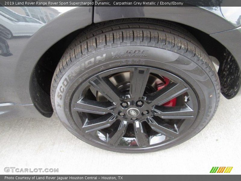 Carpathian Grey Metallic / Ebony/Ebony 2019 Land Rover Range Rover Sport Supercharged Dynamic