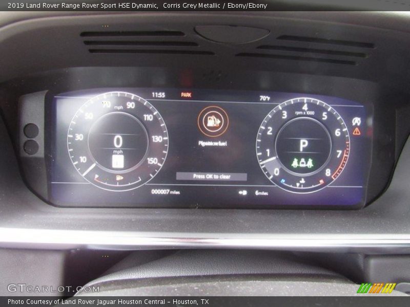 Corris Grey Metallic / Ebony/Ebony 2019 Land Rover Range Rover Sport HSE Dynamic