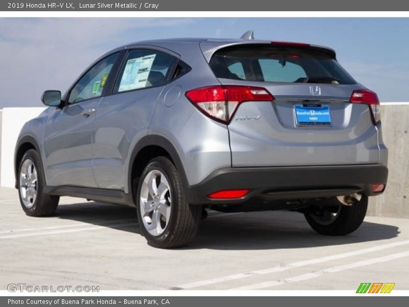 Lunar Silver Metallic / Gray 2019 Honda HR-V LX