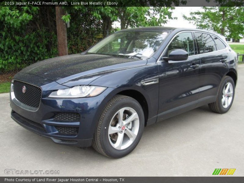 Loire Blue Metallic / Ebony 2019 Jaguar F-PACE Premium AWD