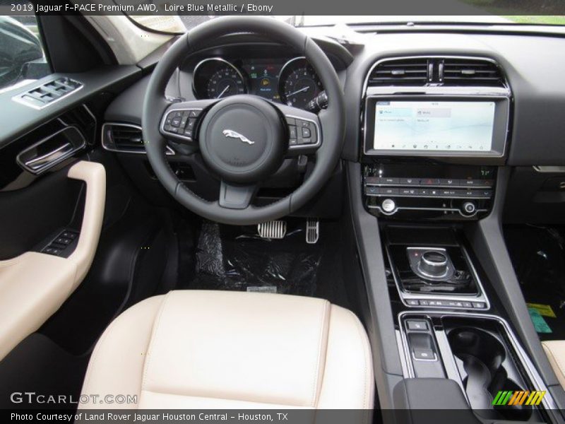 Loire Blue Metallic / Ebony 2019 Jaguar F-PACE Premium AWD