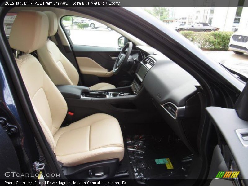 Loire Blue Metallic / Ebony 2019 Jaguar F-PACE Premium AWD