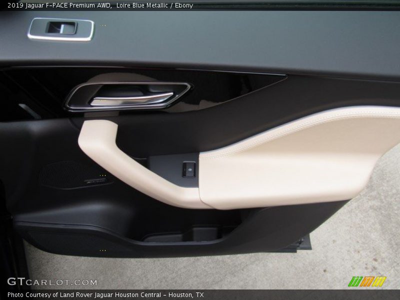 Loire Blue Metallic / Ebony 2019 Jaguar F-PACE Premium AWD
