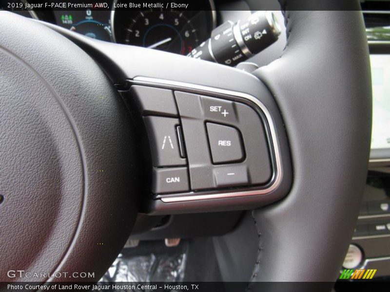 Loire Blue Metallic / Ebony 2019 Jaguar F-PACE Premium AWD