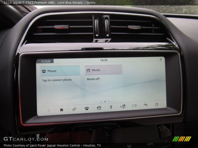 Loire Blue Metallic / Ebony 2019 Jaguar F-PACE Premium AWD
