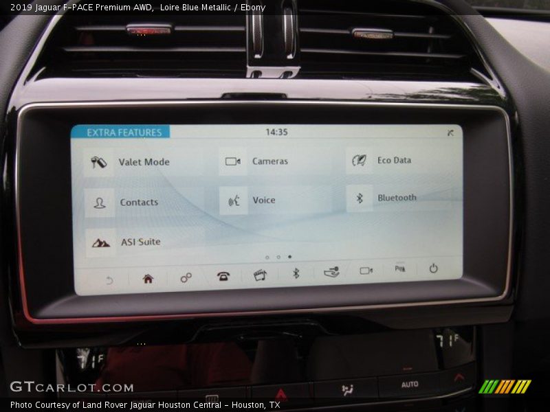 Loire Blue Metallic / Ebony 2019 Jaguar F-PACE Premium AWD