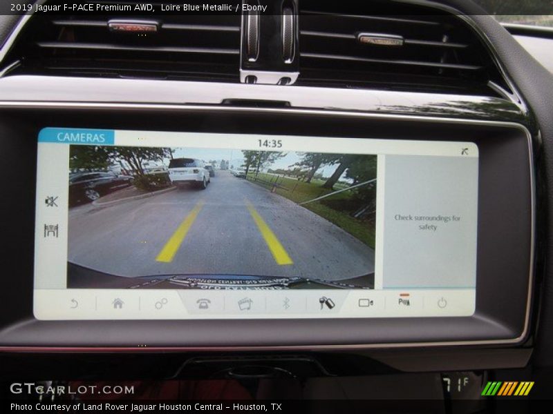 Loire Blue Metallic / Ebony 2019 Jaguar F-PACE Premium AWD
