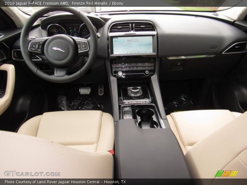 Firenze Red Metallic / Ebony 2019 Jaguar F-PACE Premium AWD