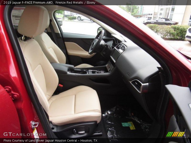 Firenze Red Metallic / Ebony 2019 Jaguar F-PACE Premium AWD