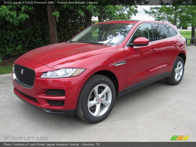 Firenze Red Metallic / Ebony 2019 Jaguar F-PACE Premium AWD
