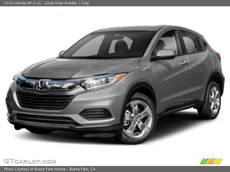 Lunar Silver Metallic / Gray 2019 Honda HR-V LX