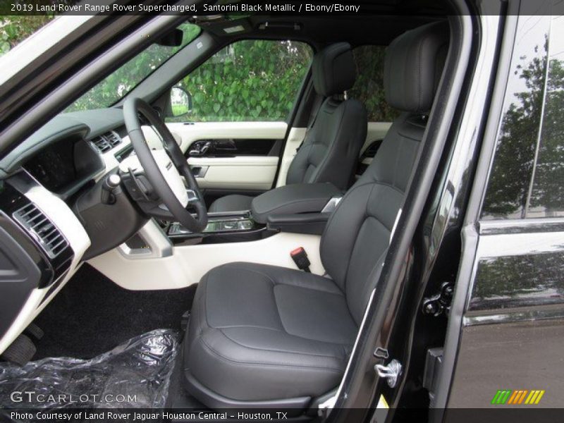 Santorini Black Metallic / Ebony/Ebony 2019 Land Rover Range Rover Supercharged