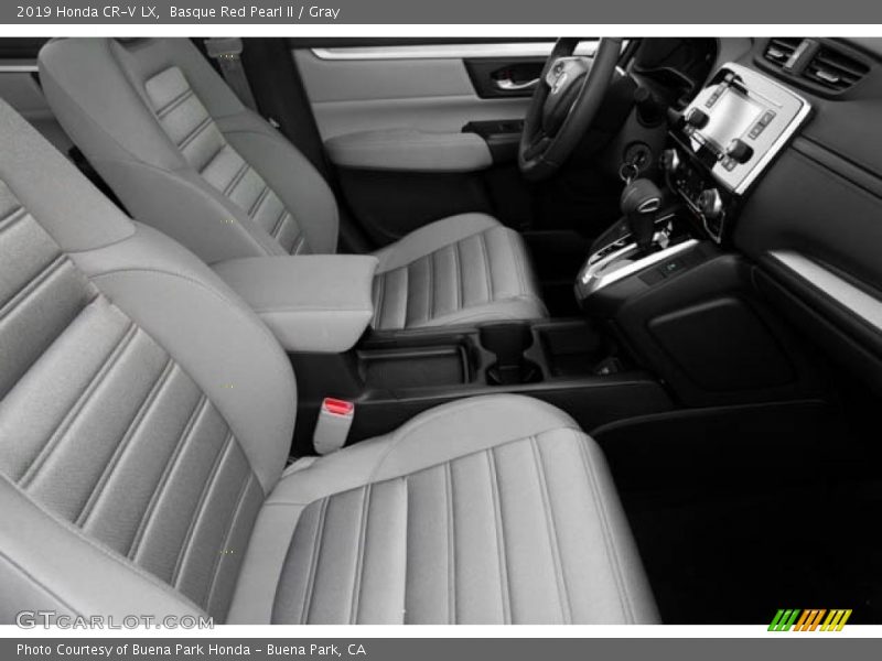 Basque Red Pearl II / Gray 2019 Honda CR-V LX