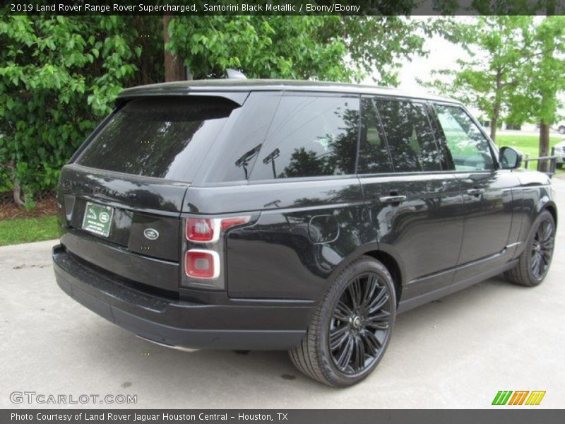 Santorini Black Metallic / Ebony/Ebony 2019 Land Rover Range Rover Supercharged