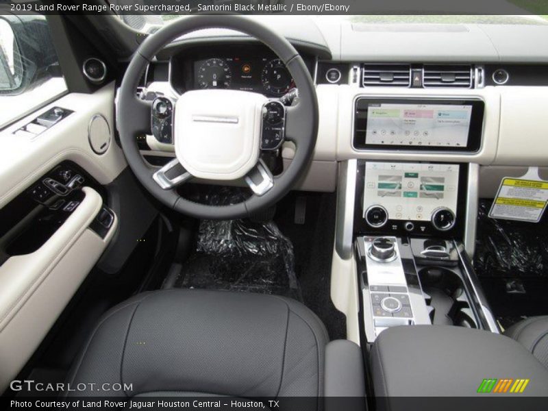 Santorini Black Metallic / Ebony/Ebony 2019 Land Rover Range Rover Supercharged