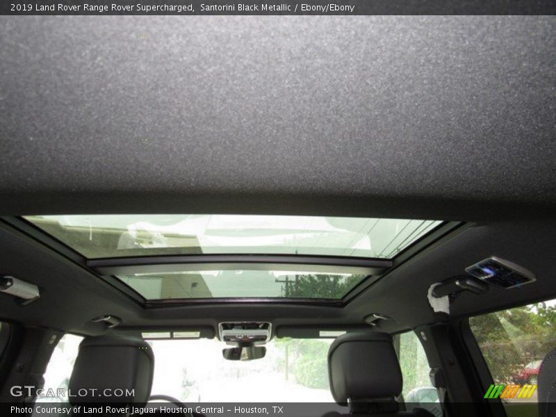 Santorini Black Metallic / Ebony/Ebony 2019 Land Rover Range Rover Supercharged