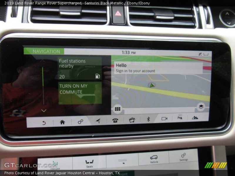 Santorini Black Metallic / Ebony/Ebony 2019 Land Rover Range Rover Supercharged