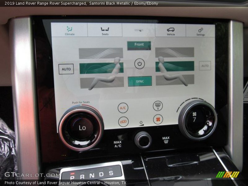 Santorini Black Metallic / Ebony/Ebony 2019 Land Rover Range Rover Supercharged