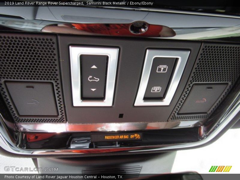 Santorini Black Metallic / Ebony/Ebony 2019 Land Rover Range Rover Supercharged
