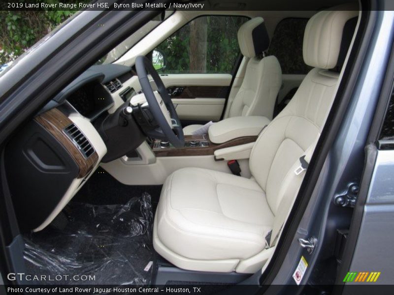 Byron Blue Metallic / Navy/Ivory 2019 Land Rover Range Rover HSE