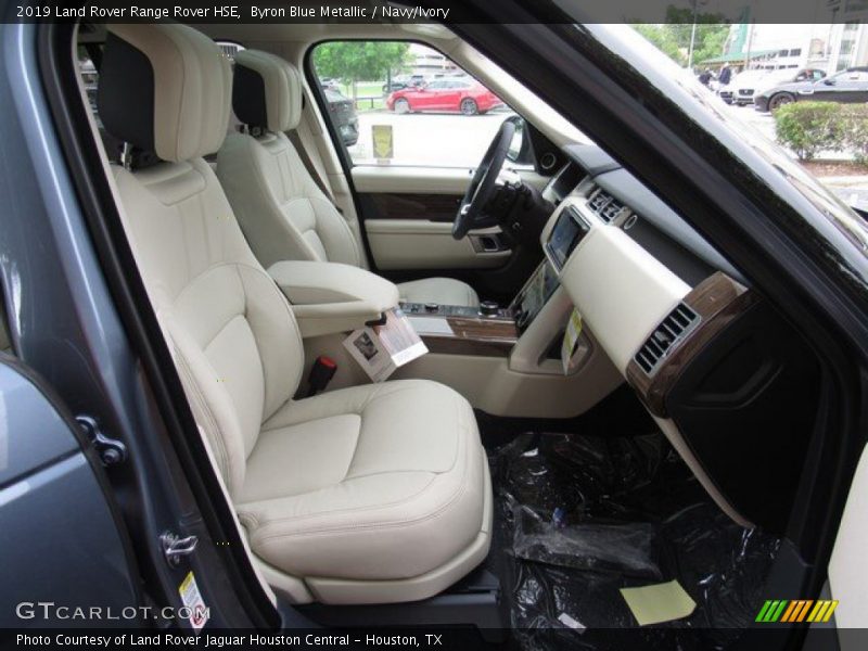 Byron Blue Metallic / Navy/Ivory 2019 Land Rover Range Rover HSE
