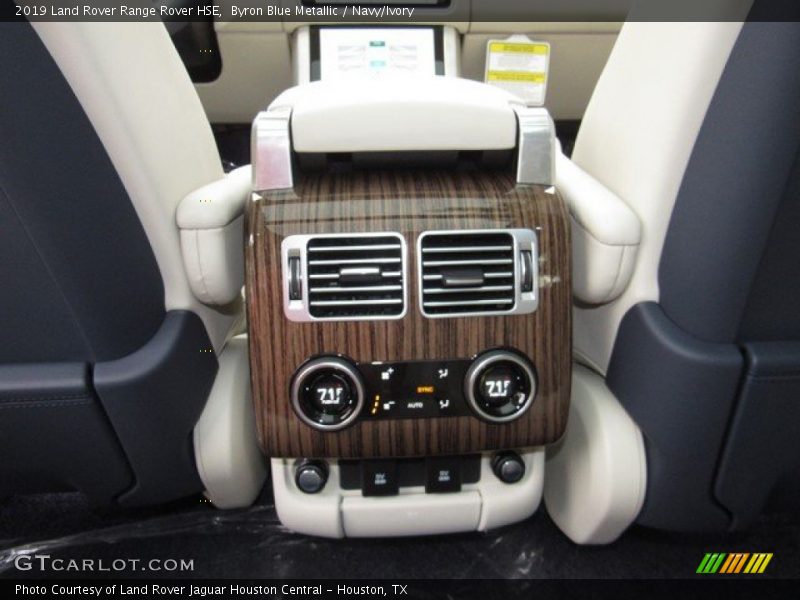 Byron Blue Metallic / Navy/Ivory 2019 Land Rover Range Rover HSE