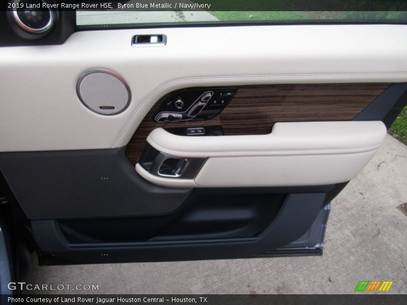 Byron Blue Metallic / Navy/Ivory 2019 Land Rover Range Rover HSE