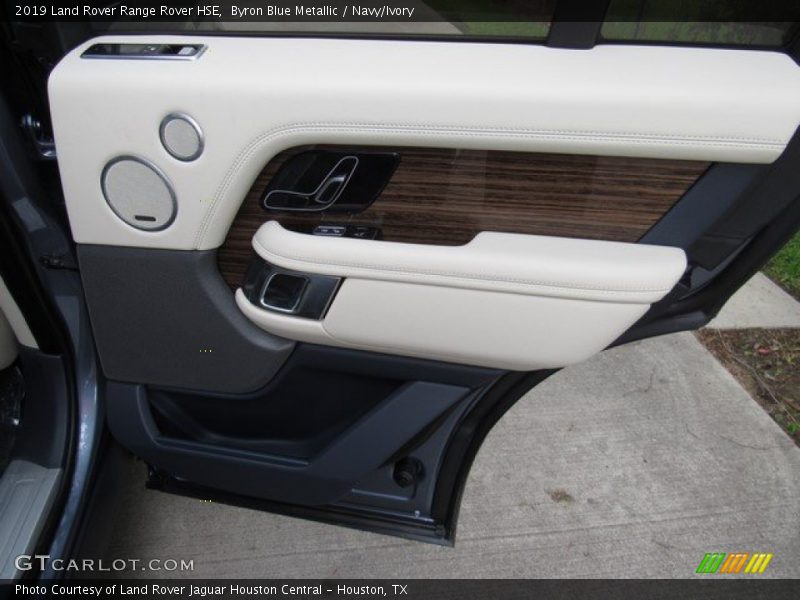 Byron Blue Metallic / Navy/Ivory 2019 Land Rover Range Rover HSE