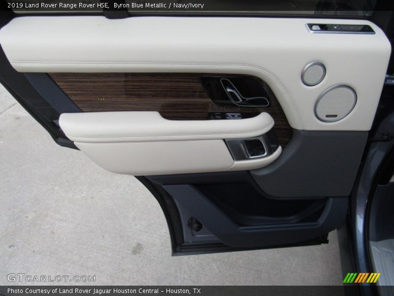 Byron Blue Metallic / Navy/Ivory 2019 Land Rover Range Rover HSE