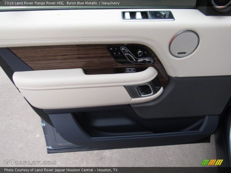 Byron Blue Metallic / Navy/Ivory 2019 Land Rover Range Rover HSE