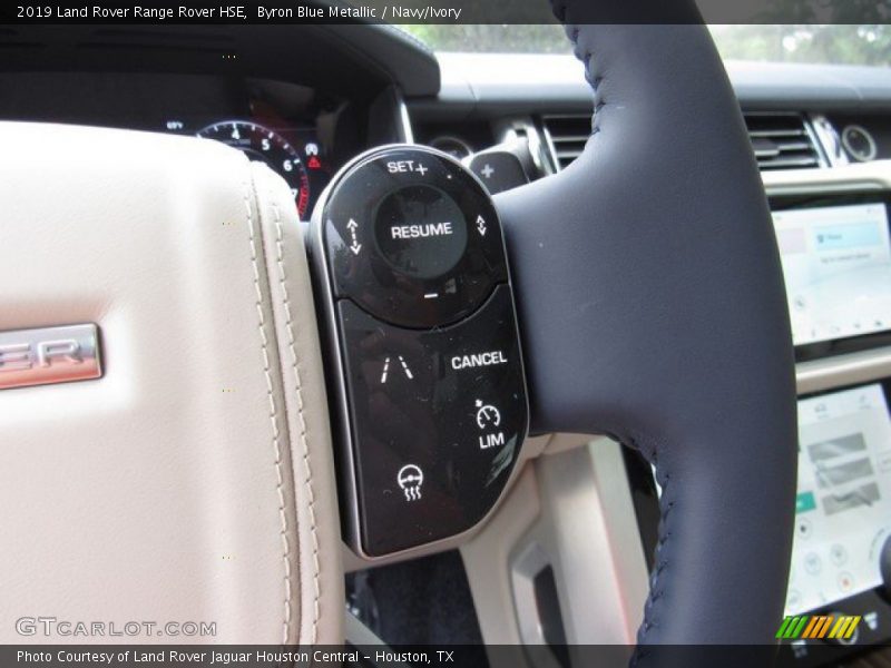 Byron Blue Metallic / Navy/Ivory 2019 Land Rover Range Rover HSE