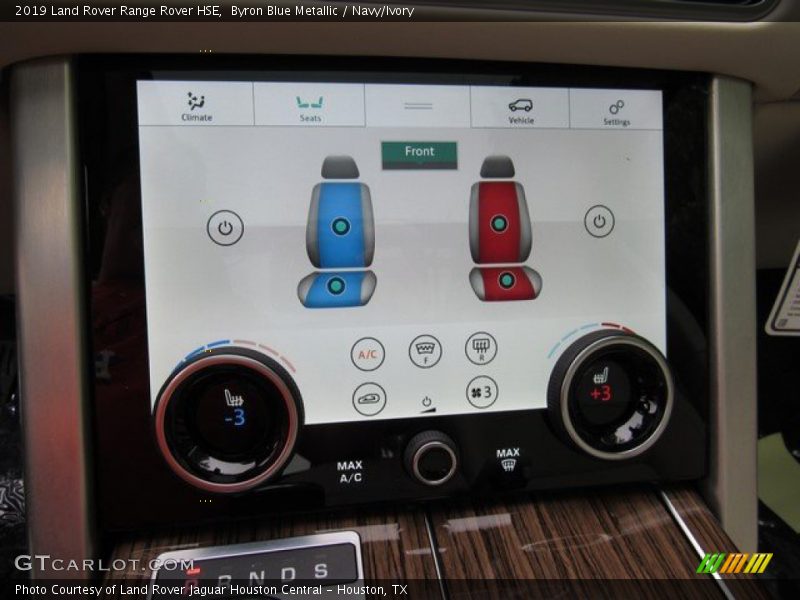 Byron Blue Metallic / Navy/Ivory 2019 Land Rover Range Rover HSE