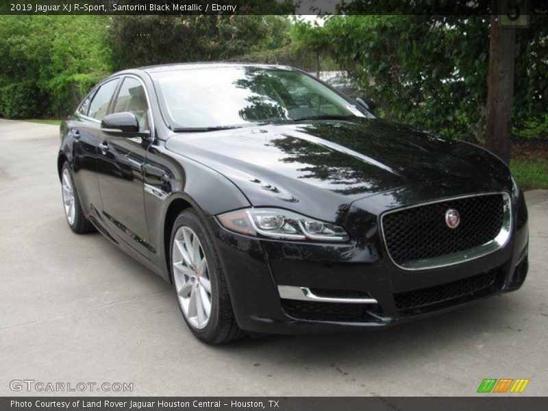 Santorini Black Metallic / Ebony 2019 Jaguar XJ R-Sport